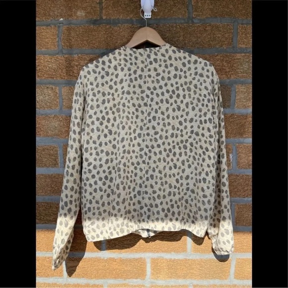 Equipment femme silk leopard jacket xs - Picture 7 of 8